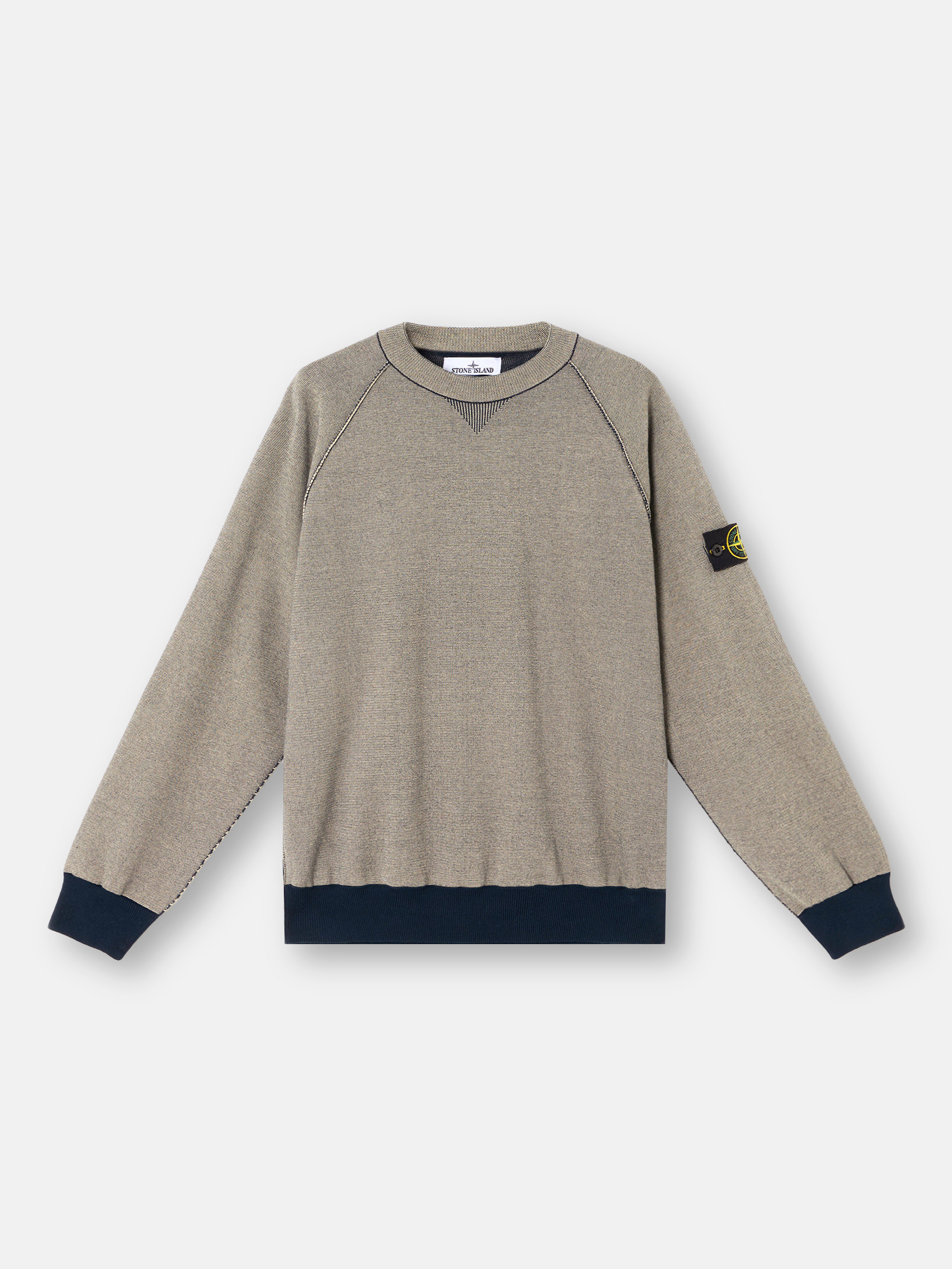 ネイビーブルー 5100037 SOFT ORGANIC COTTON, BI-COLOUR STITCH