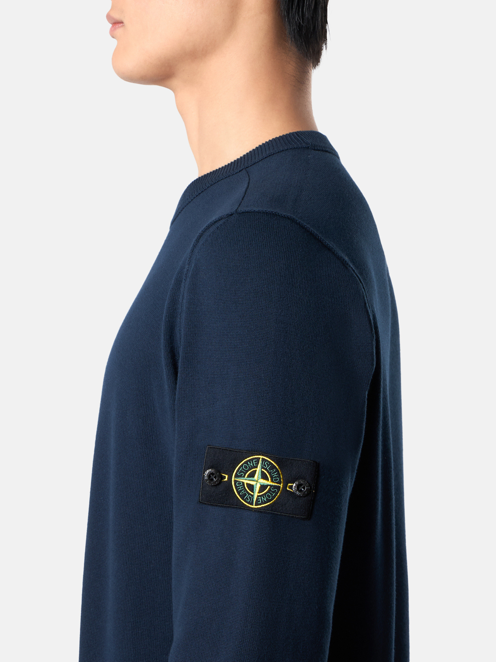 ネイビーブルー 5100053 SOFT ORGANIC COTTON クルーネック ネイビーブルー 5100053 SOFT ORGANIC COTTON クルーネック