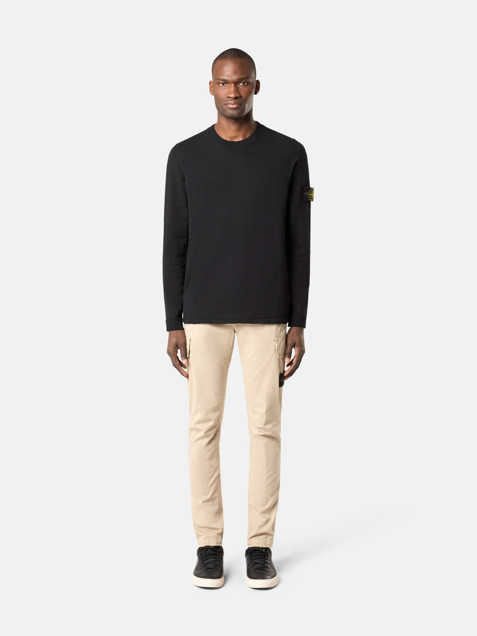 ブラック 5100062 LIGHT RAW HAND ORGANIC COTTON クルーネック ブラック 5100062 LIGHT RAW HAND ORGANIC COTTON クルーネック