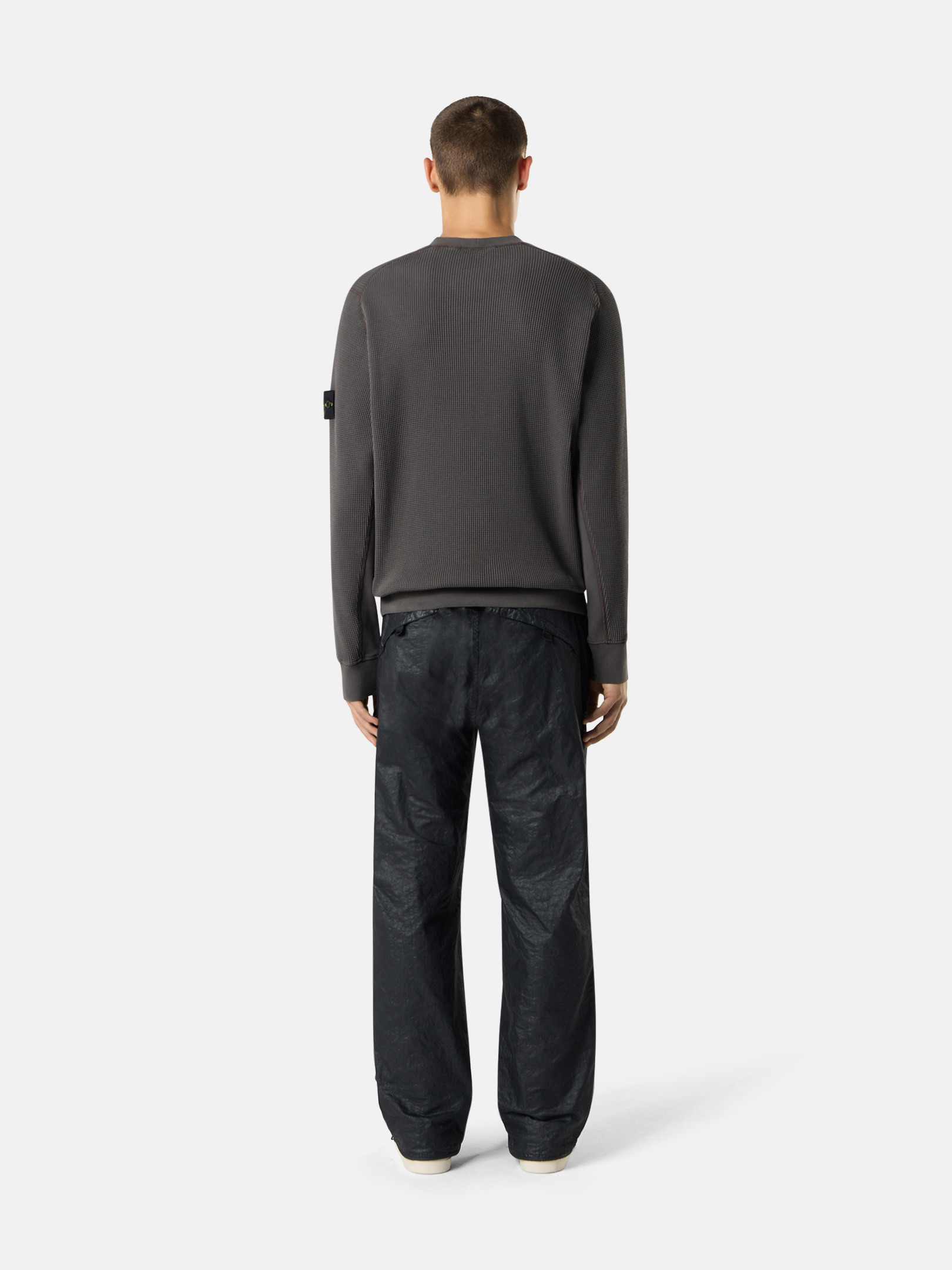 Stone Island トレーナー M 黒 250ユーロ スウェット IO着用 Stone Island トレーナー M 黒 250ユーロ スウェット IO着用
