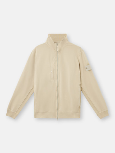 STONE ｜SWEATSHIRTS (654F3 GHOST PIECE Thinly Ribb SS18 STONE ISLAND GHOST PIECE PANELLED CREW SWEATSHIRT