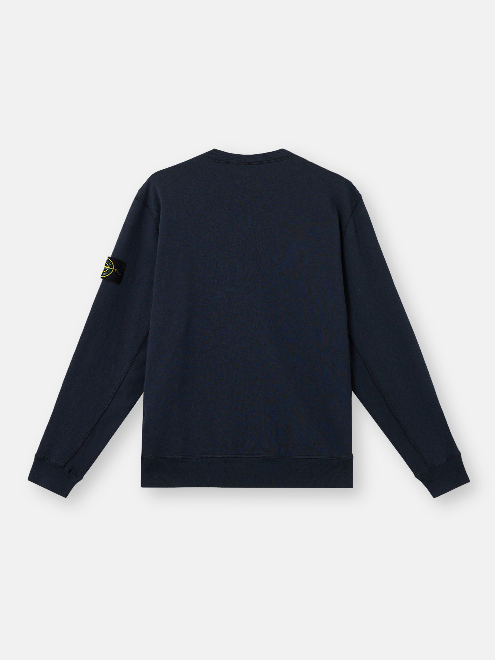 ネイビーブルー 6100020 MALFILÉ FLEECE 'OLD' EFFECT クルー