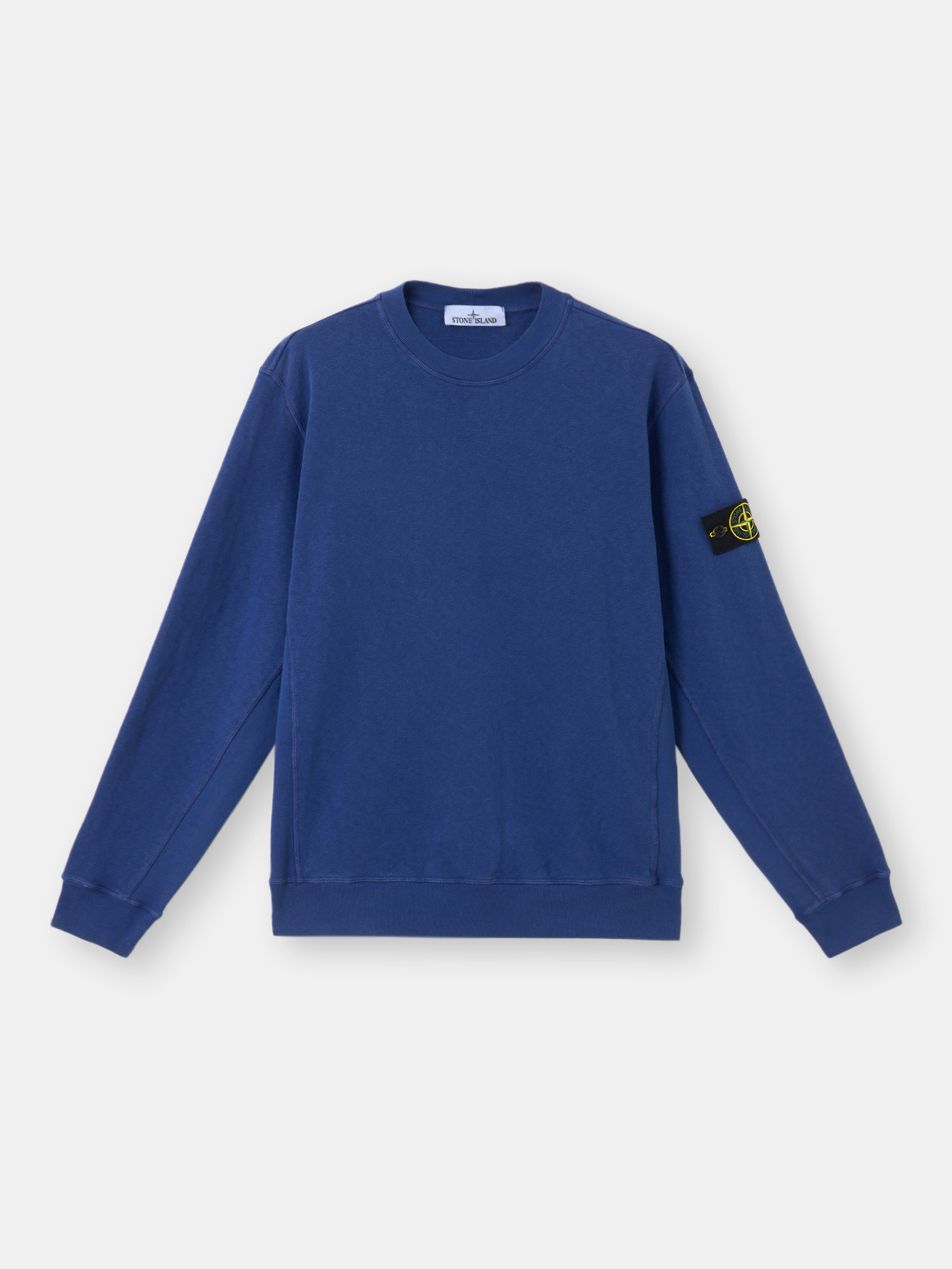 【SALE】6100020 MALFILE FLEECE 'OLD' EFFECT Copper Crewneck sweatshirt with slub effect 6100020 MALFILÉ