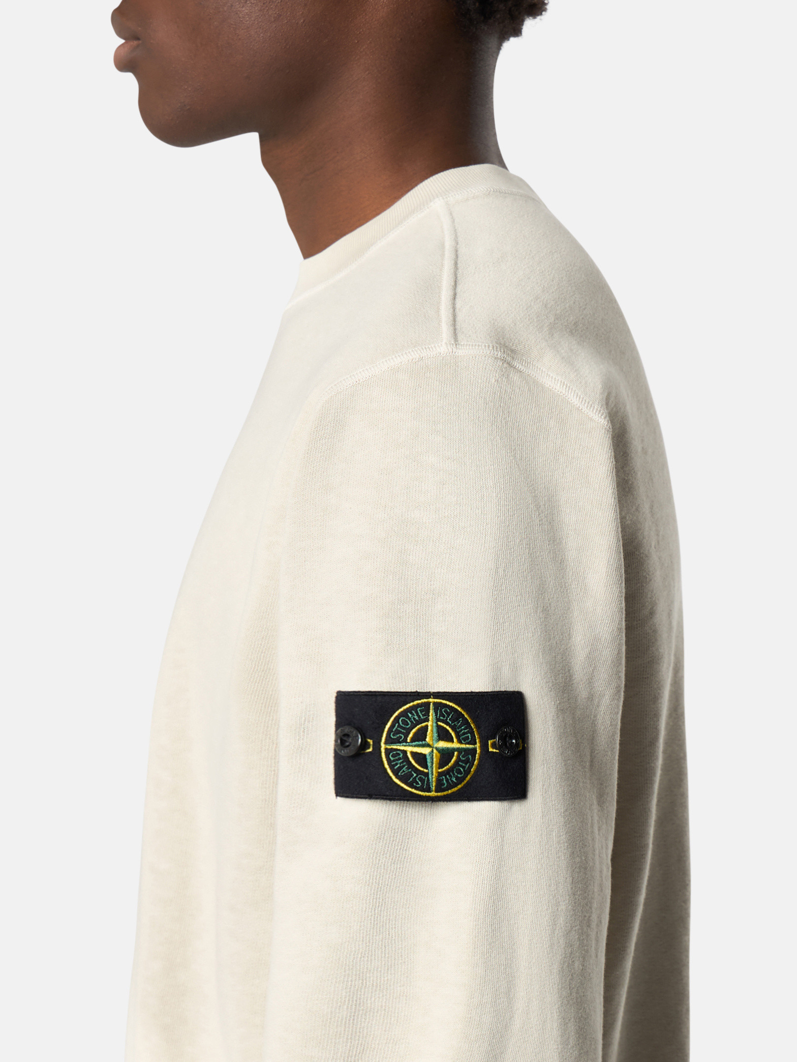 Sand Crewneck sweatshirt with slub effect 6100020 MALFILÉ