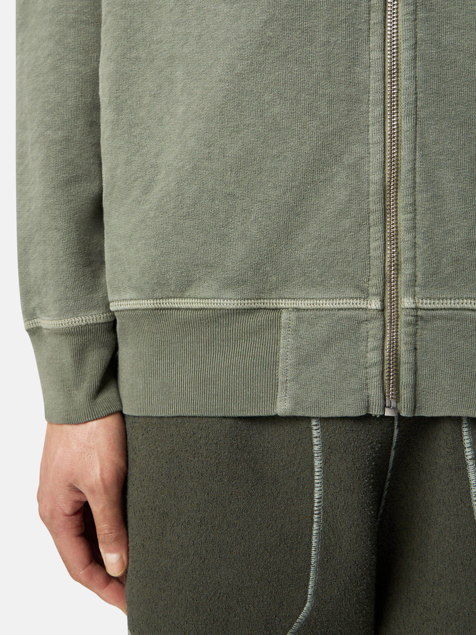 Mens fleecewear: hooded and zipped jumpers | Stone Island