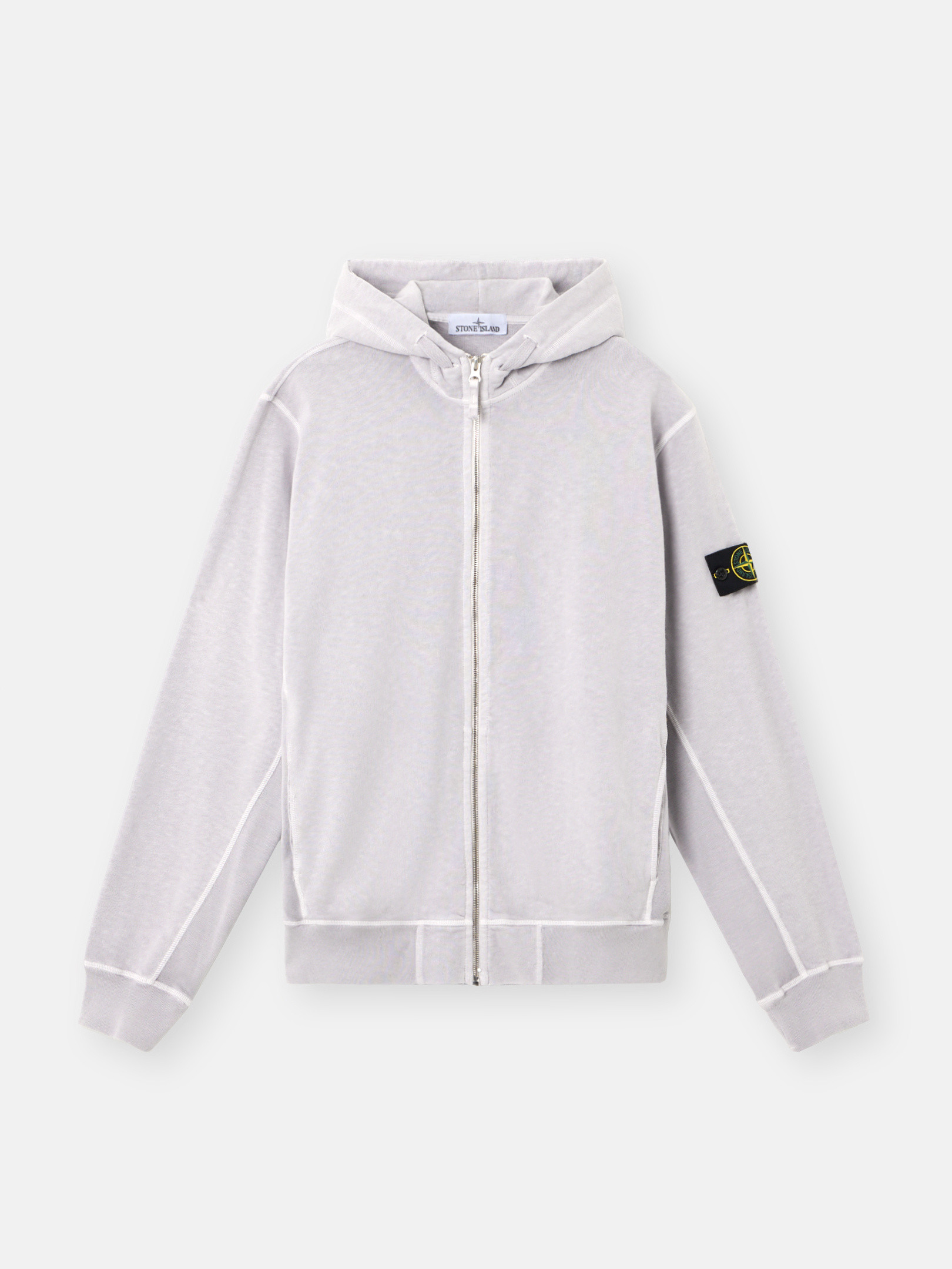Lilac 6100021 MALFILÉ FLEECE 'OLD' EFFECT Full zip hooded