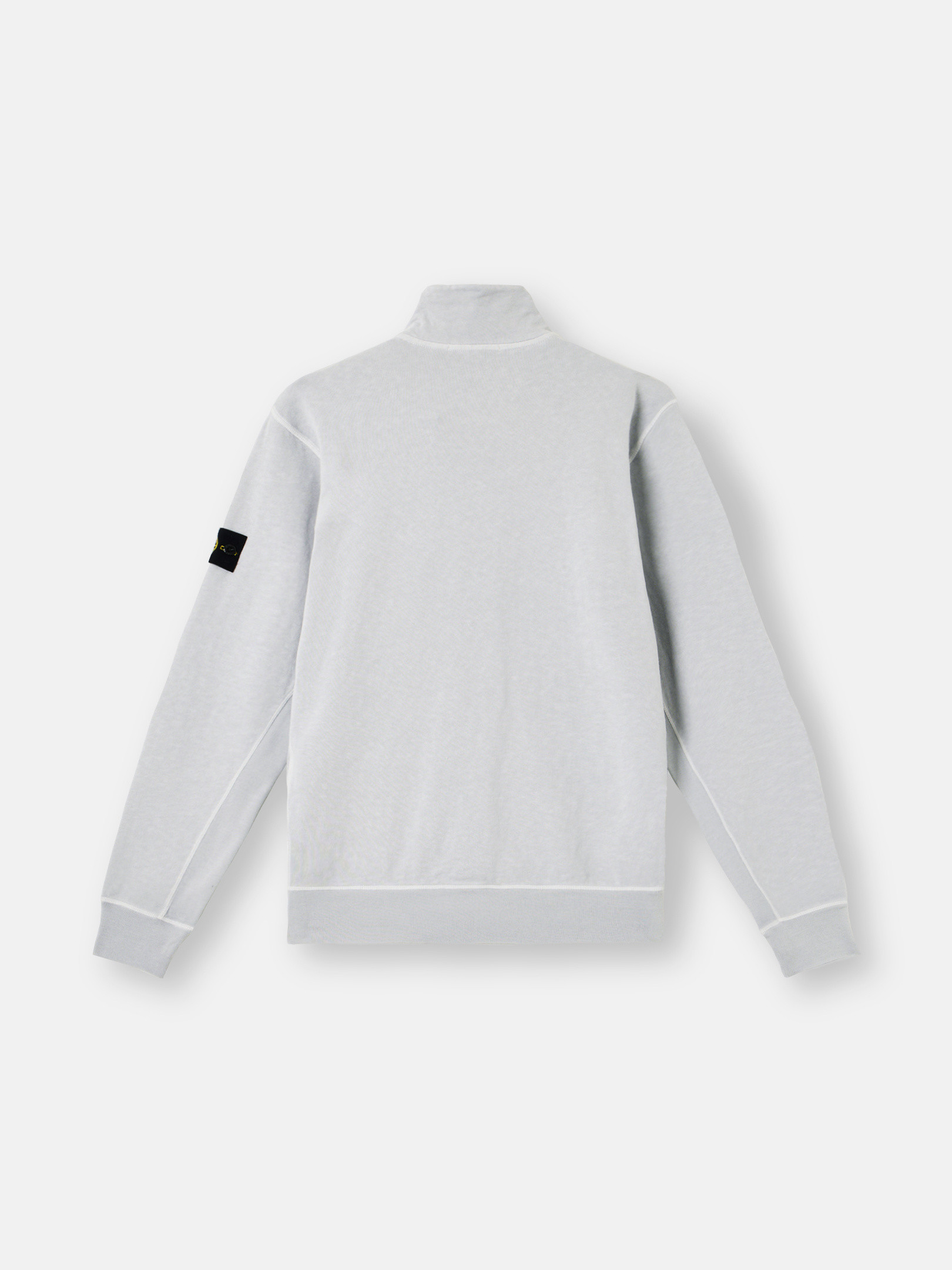 Pearl Grey 6100022 MALFILÉ FLEECE 'OLD' EFFECT Full-zipper Pearl Grey 6100022 MALFILÉ FLEECE 'OLD' EFFECT Full-zipper