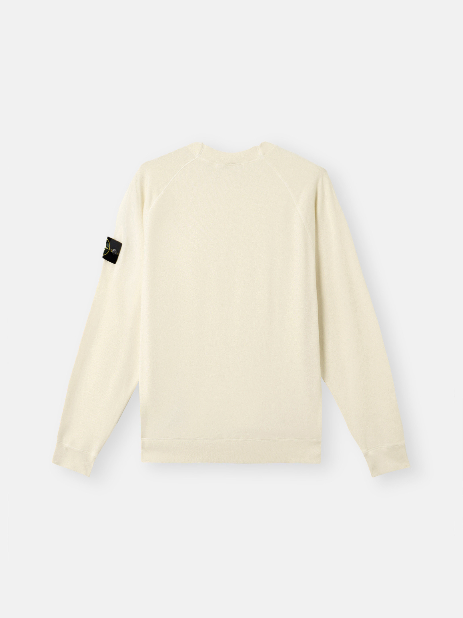 Ivory 6100023 LIGHT ORGANIC COTTON FLEECE Crewneck Ivory 6100023 LIGHT ORGANIC COTTON FLEECE Crewneck