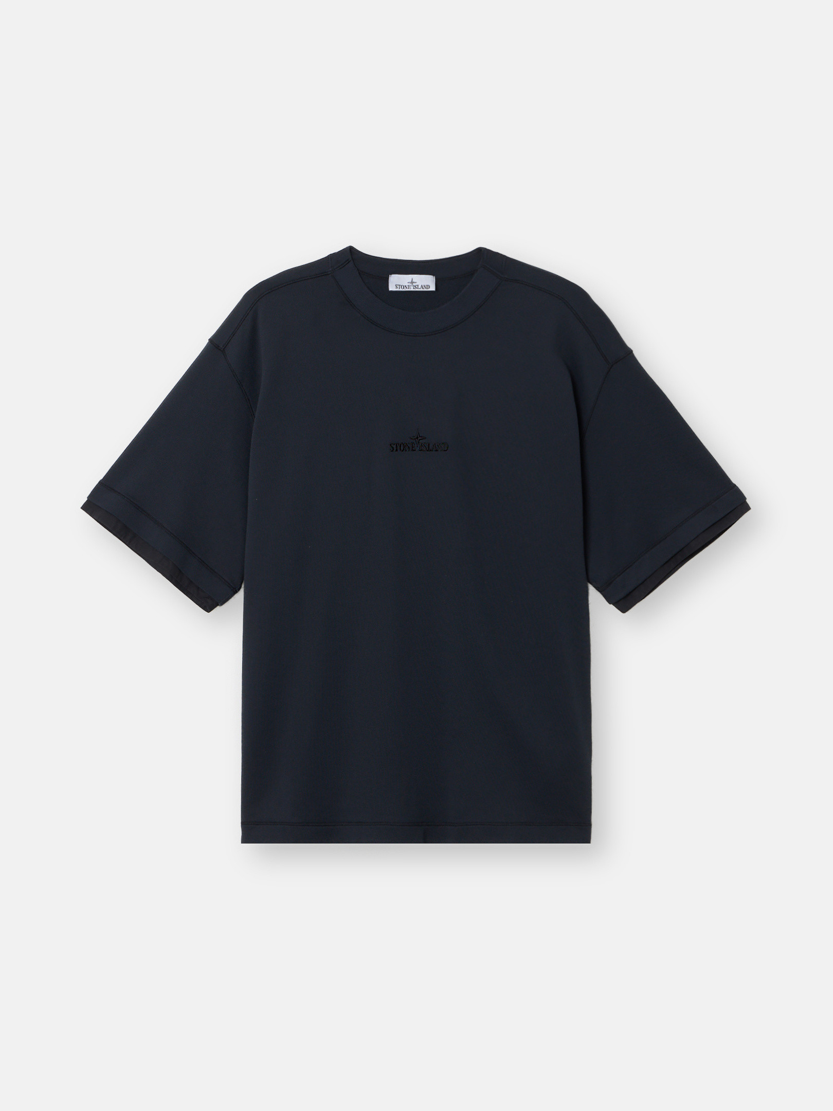 スウェット・トレーナー *STONE * Organic Soft Cotton Man to Man Navy 6100020S0 Navy Blue 6100061 ORGANIC COTTON FLEECE Regular-fit hooded