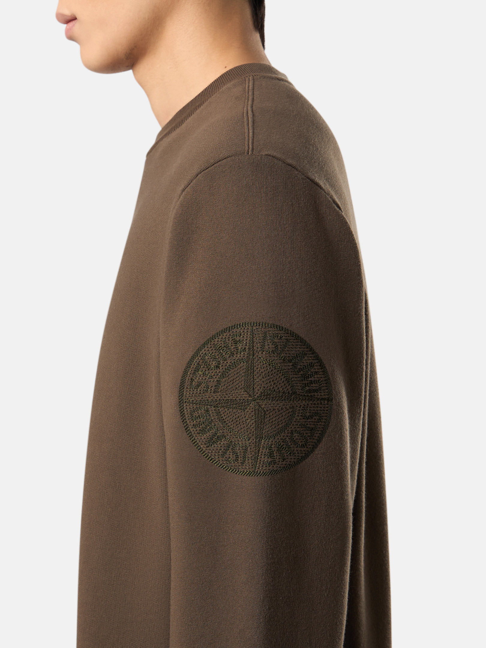 ミリタリーグリーン 6100026 COTTON FLEECE クルーネック ミリタリーグリーン 6100026 COTTON FLEECE クルーネック