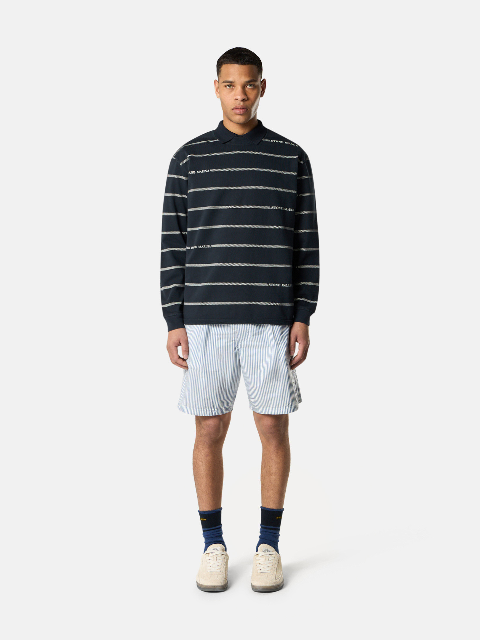 Navy Blue 6100030 16/2 COMBED ORGANIC COTTON JERSEY_STONE Navy Blue 6100030 16/2 COMBED ORGANIC COTTON JERSEY_STONE