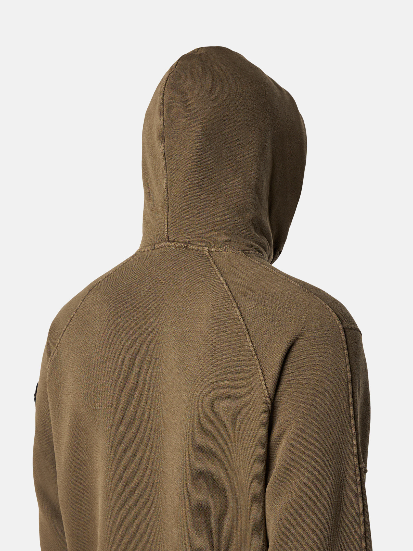 Military Green 6100033 ORGANIC COTTON DIAGONAL FLEECE 'OLD