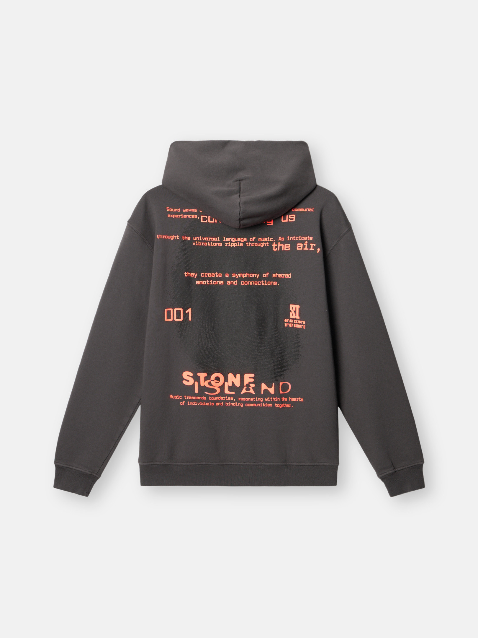 Charcoal Grey 6100038 COTTON FLEECE Oversized fit full zip Charcoal Grey 6100038 COTTON FLEECE Oversized fit full zip