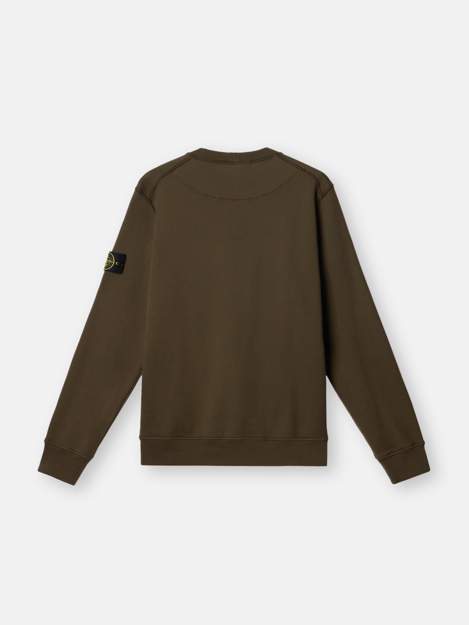 Military Green 6100044 ORGANIC COTTON FLEECE Crewneck