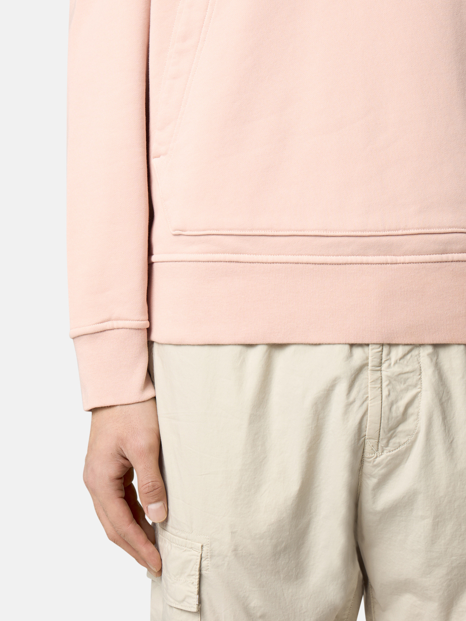 Antique Rose 6100045 ORGANIC COTTON FLEECE Sweatshirt with