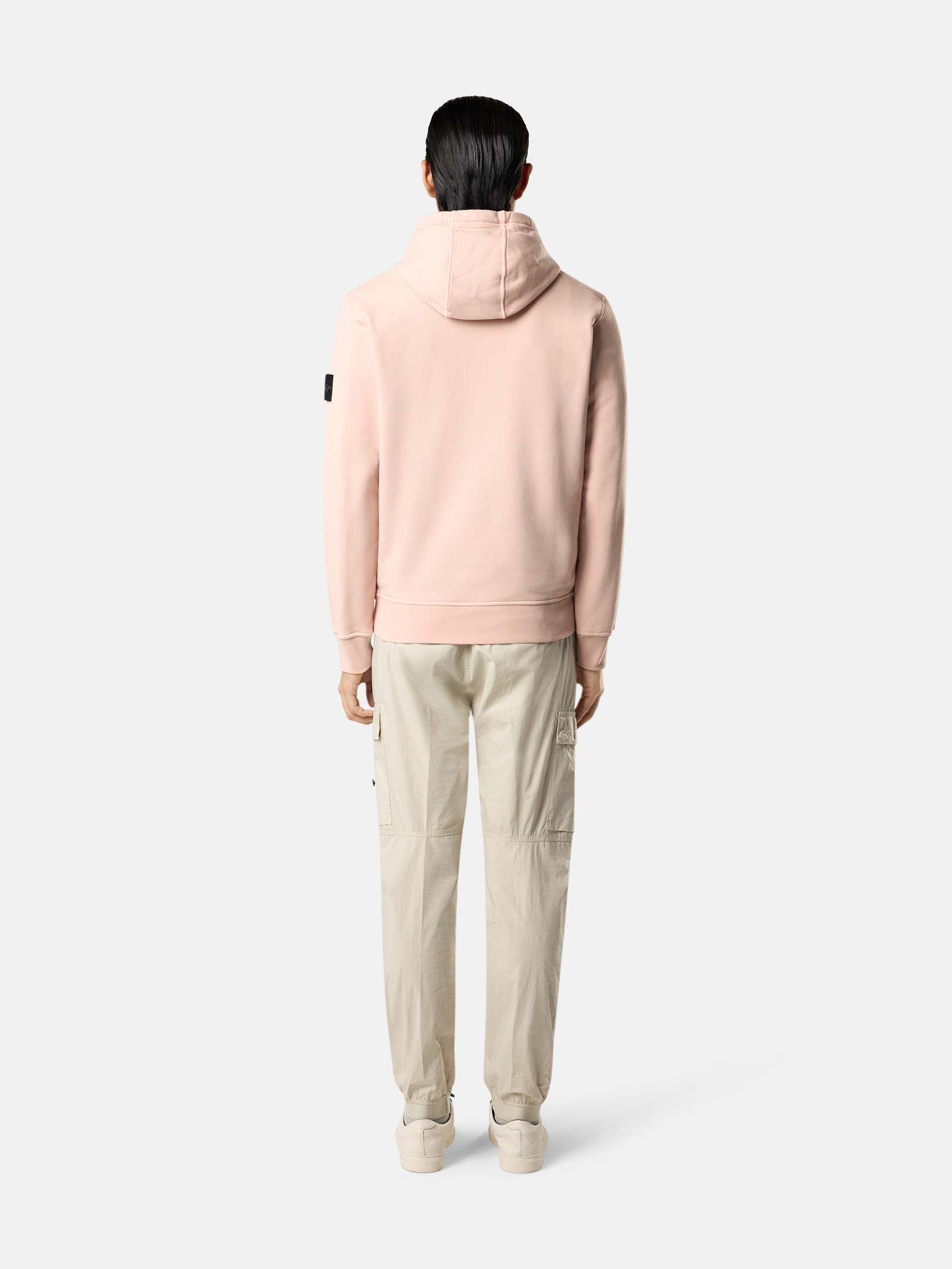Antique Rose Sweatshirt with drawstring hood and pockets