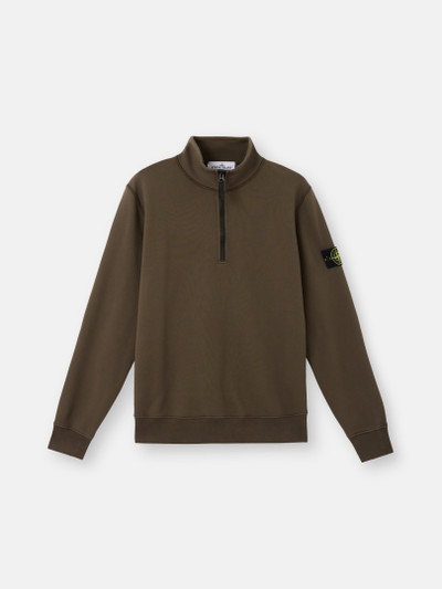 スウェット・トレーナー Stone  Fleece Sweatshirt In Organic Cotton Stone Island - Organic Cotton Fleece Sweatshirt | HBX