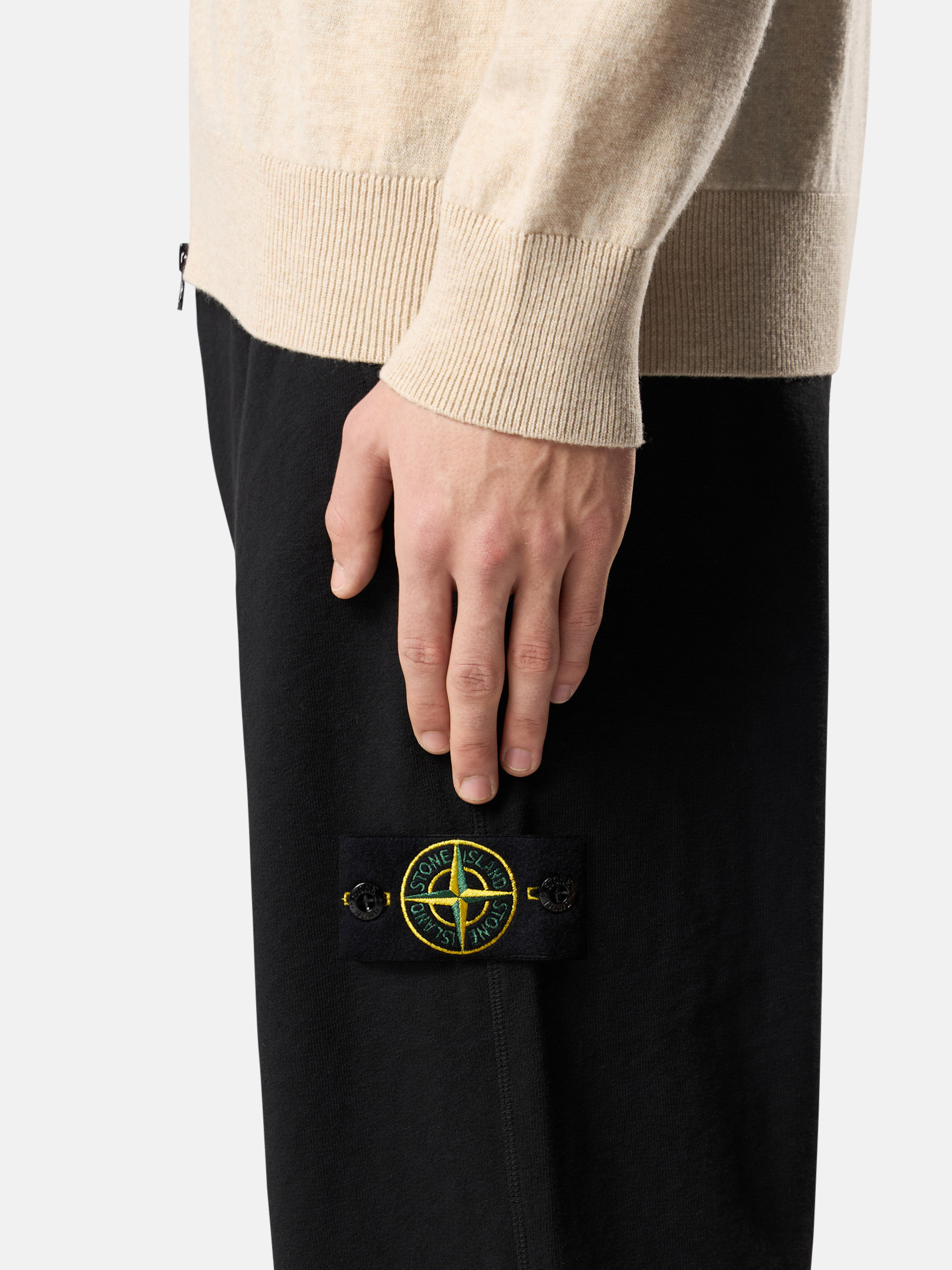 STONE ｜ (6100020 MMalfile Fleece 'OLD' Effect Cre ムスクグリーン 6100021 MALFILÉ FLEECE 'OLD' EFFECT フル