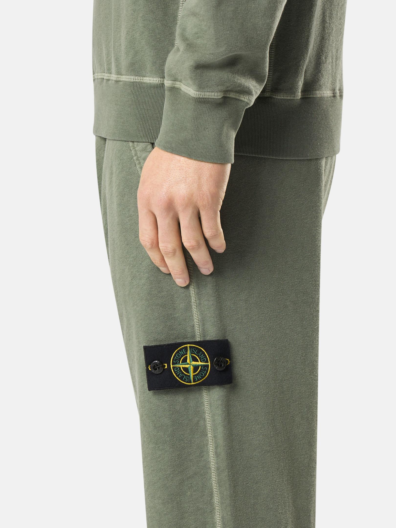 STONE ｜ (6100020 MMalfile Fleece 'OLD' Effect Cre ムスクグリーン 6100021 MALFILÉ FLEECE 'OLD' EFFECT フル