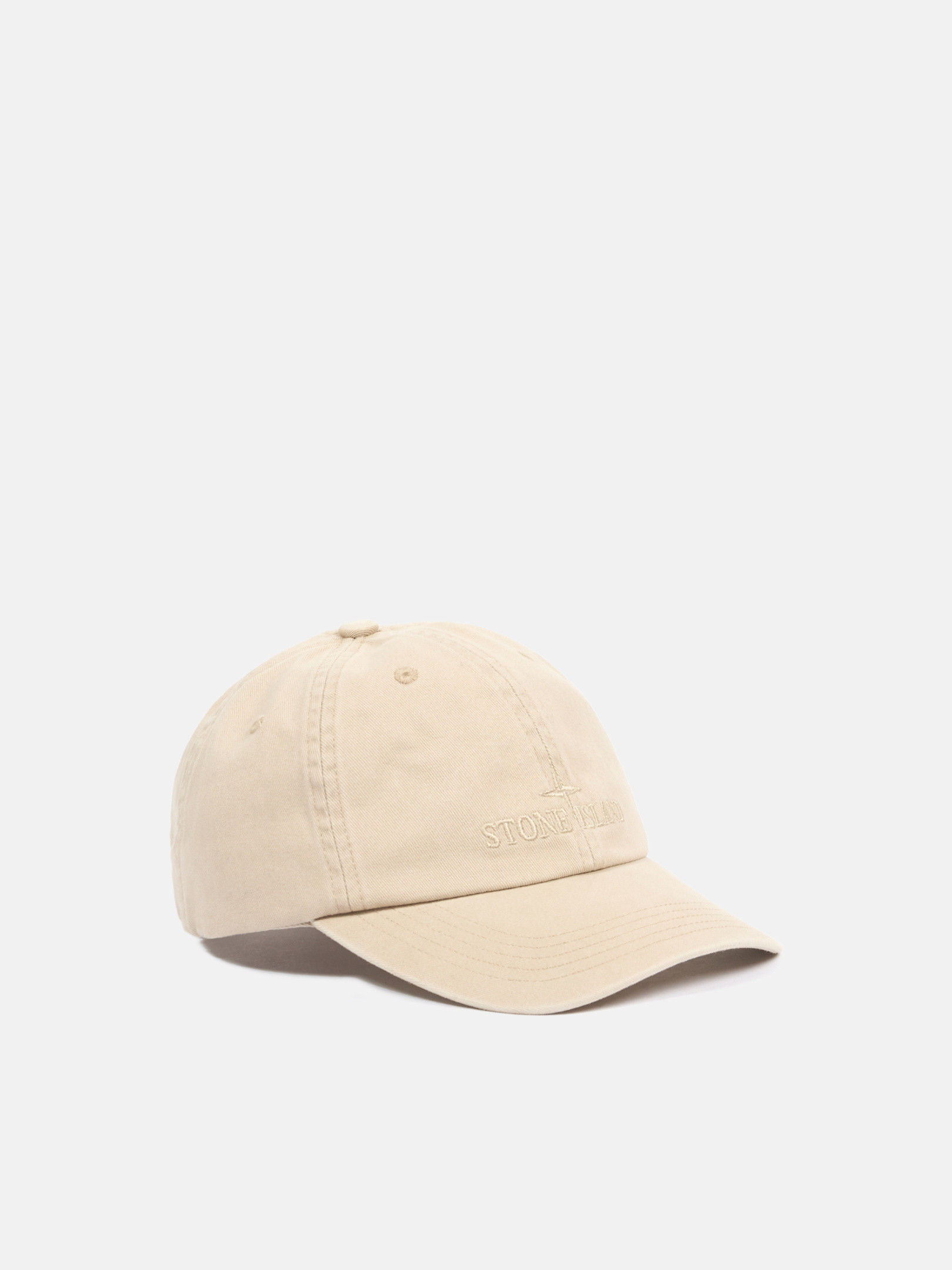 Stone Island 9100002 Brushed Cotton Gabardine In Desert