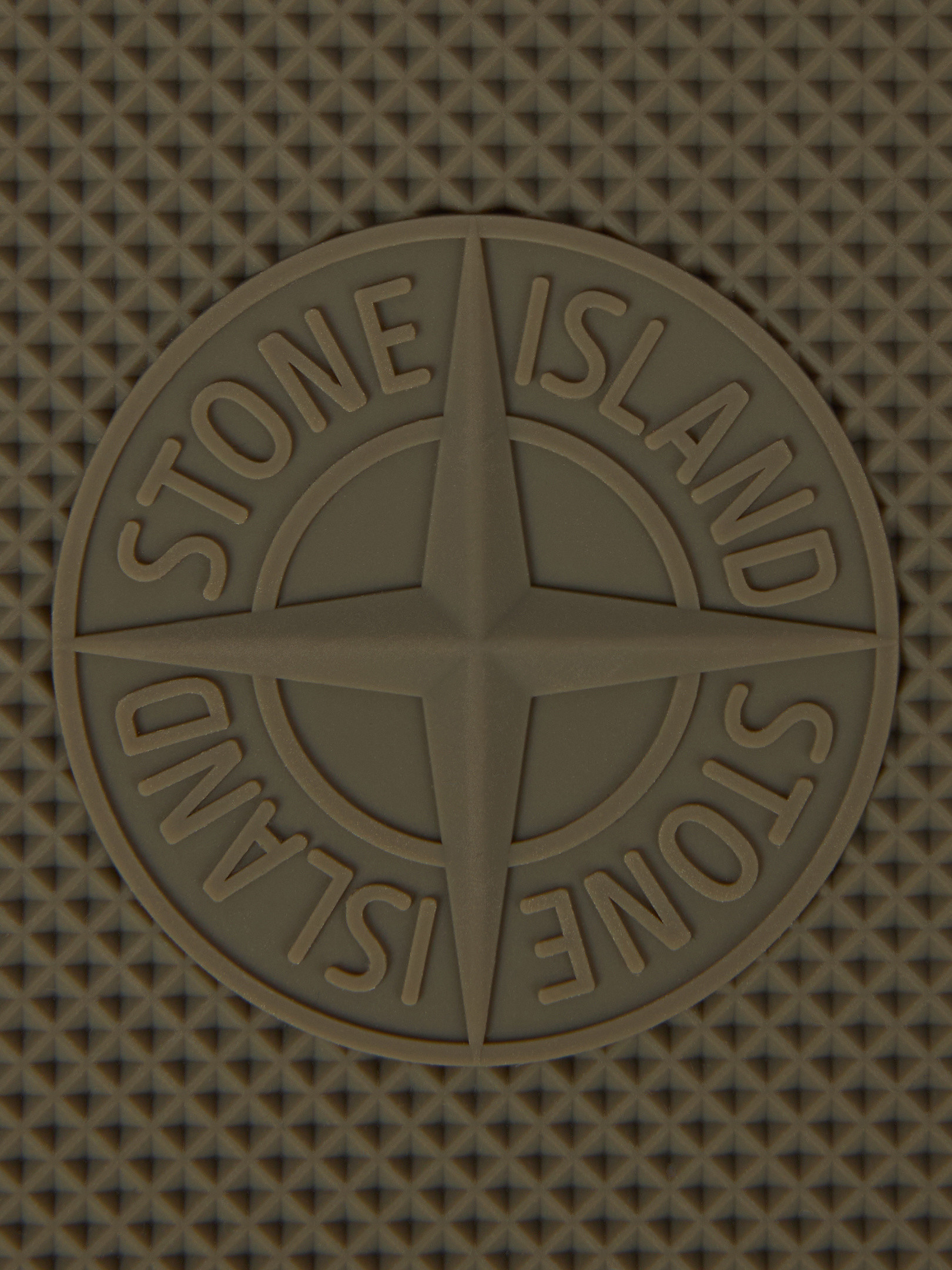 Stone Island - Case for iPhone 16 - Man - Military Green - Size: UN