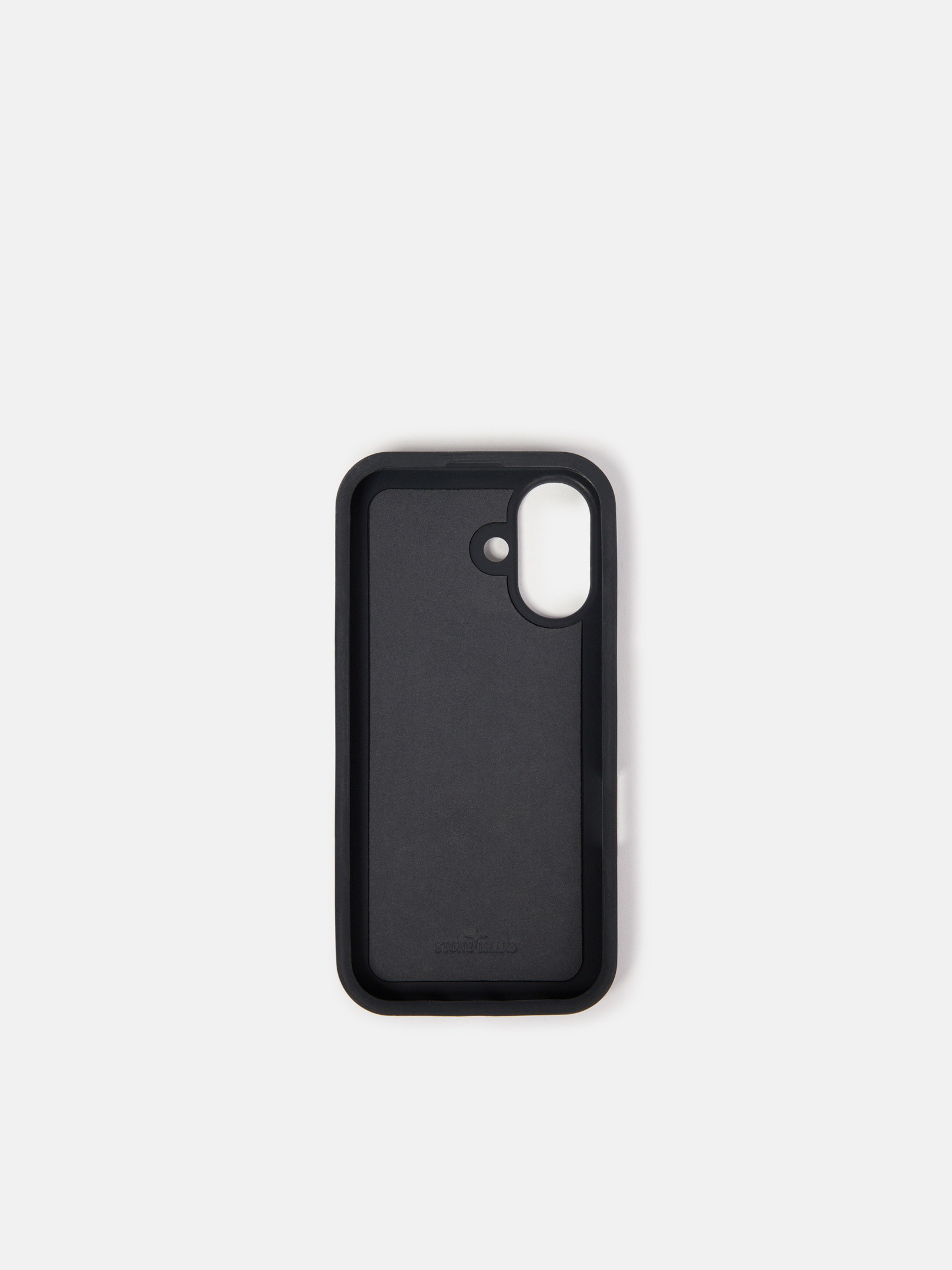 Lead Grey Case for iPhone 16 9500006 RUBBERISED SILICONE | Stone