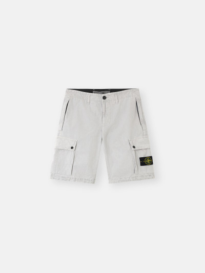 STONE  コンパス ドローストリング バミューダ コットン STONE ISLAND コンパス ドローストリング バミューダ コットン