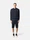 L100L08 STRETCH COTTON TELA 'PARACADUTE' 네이비 블루 Stone Island