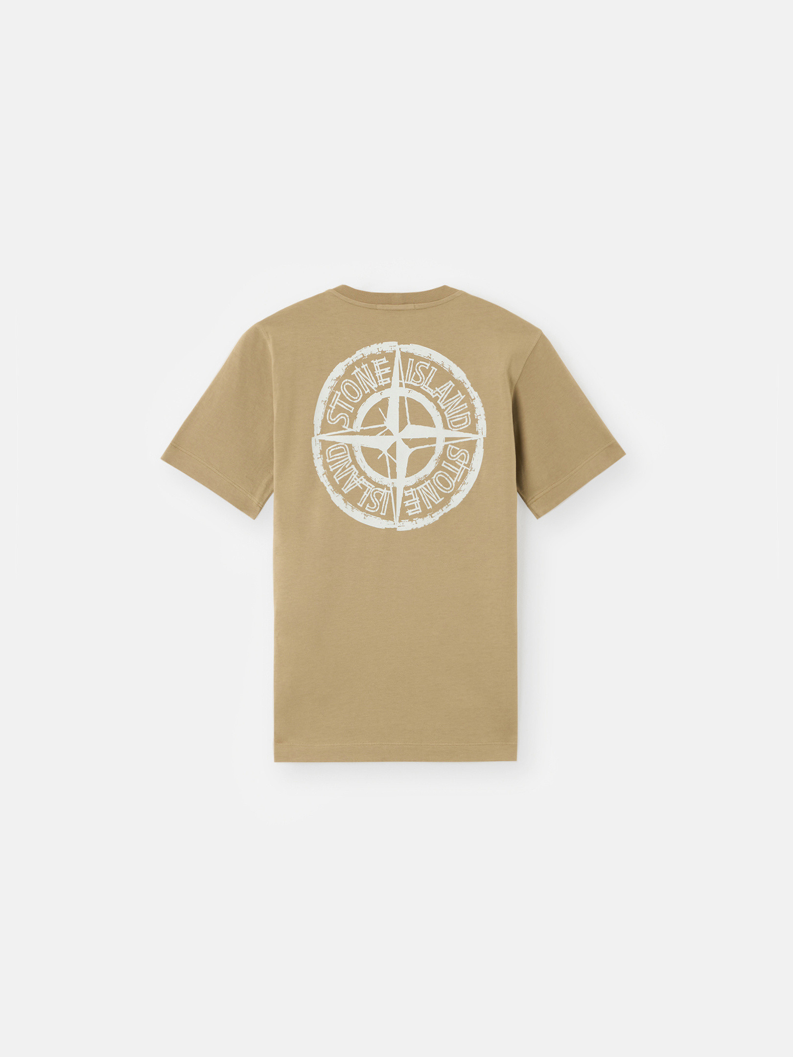 STONE ｜ (21002RC Copass Logo Cotton T-Shirt (K1S1 Black 21002RC COMBED ORGANIC COTTON JERSEY Short-sleeve T