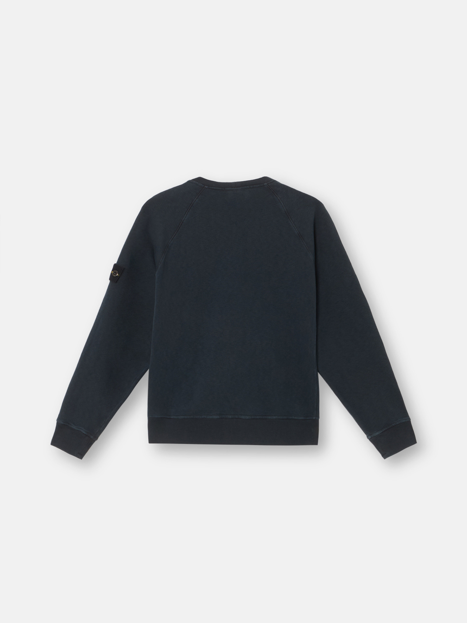 【Stone 】 Malfile Fleece OLD Effect Sweatshirt Navy Navy Blue 6100020 MALFILÉ FLEECE 'OLD' EFFECT Crewneck