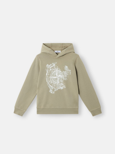Mud 6100017 ORGANIC COTTON FLEECE Hooded sweatshirt with