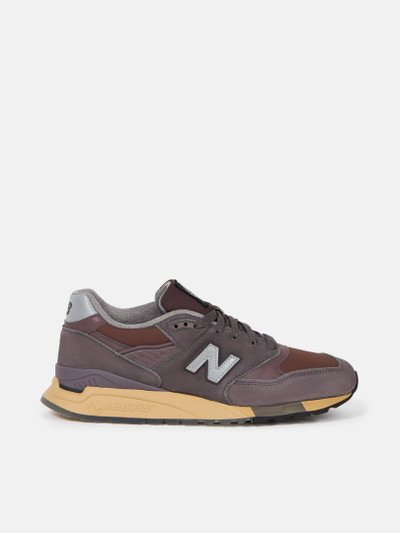 Burgundy STONE ISLAND | NEW BALANCE MADE IN USA 998 Sneaker Burgundy STONE ISLAND | NEW BALANCE MADE IN USA 998 Sneaker