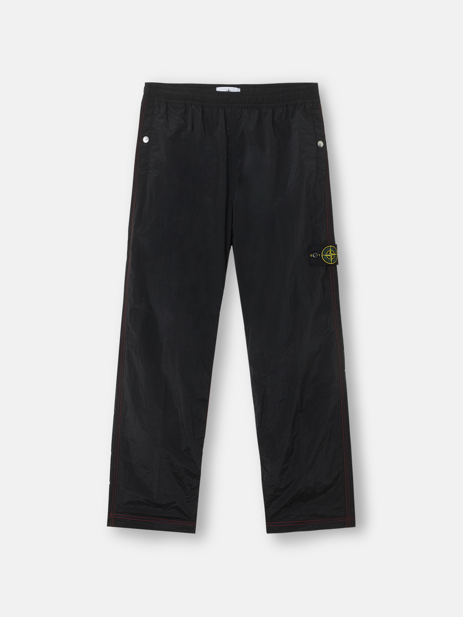 Black 3100001 NYLON METAL IN ECONYL Loose fit sweatpants Year of the Snake 025 Stone Island CA