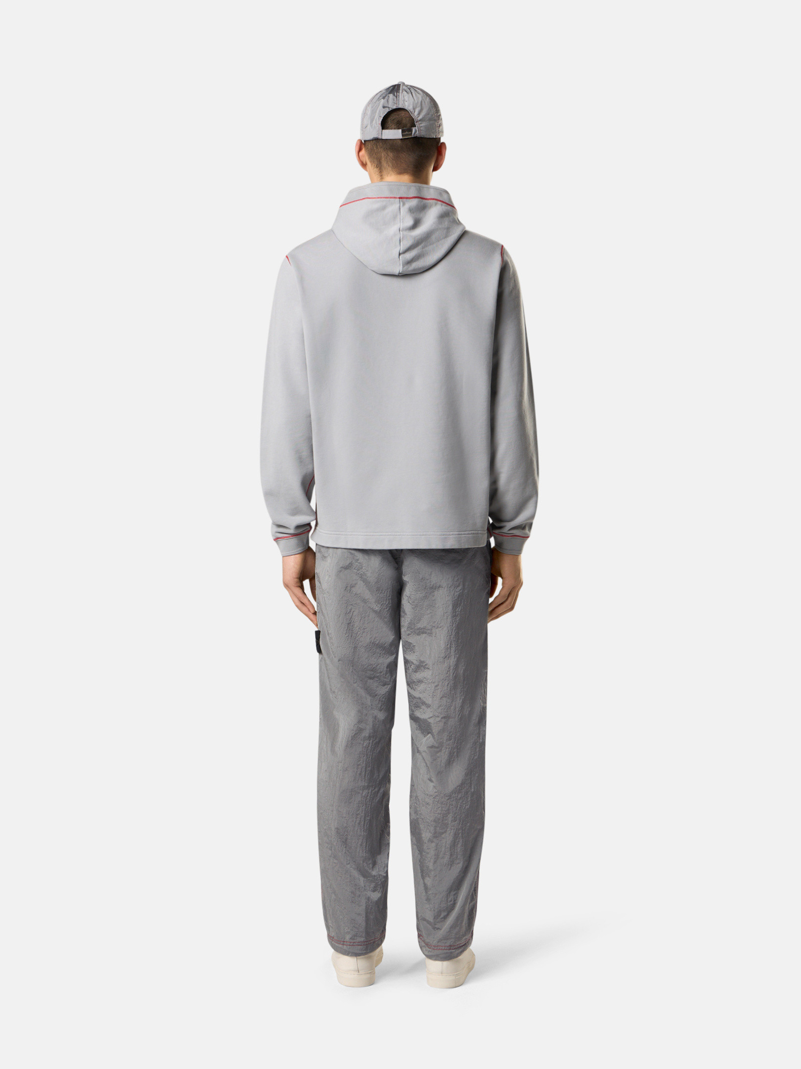 Grey 6100002 COTTON FLEECE Hooded sweatshirt_Year of the Grey 6100002 COTTON FLEECE Hooded sweatshirt_Year of the