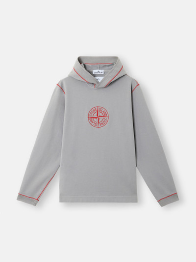 Grey 6100002 COTTON FLEECE Hooded sweatshirt_Year of the Grey 6100002 COTTON FLEECE Hooded sweatshirt_Year of the