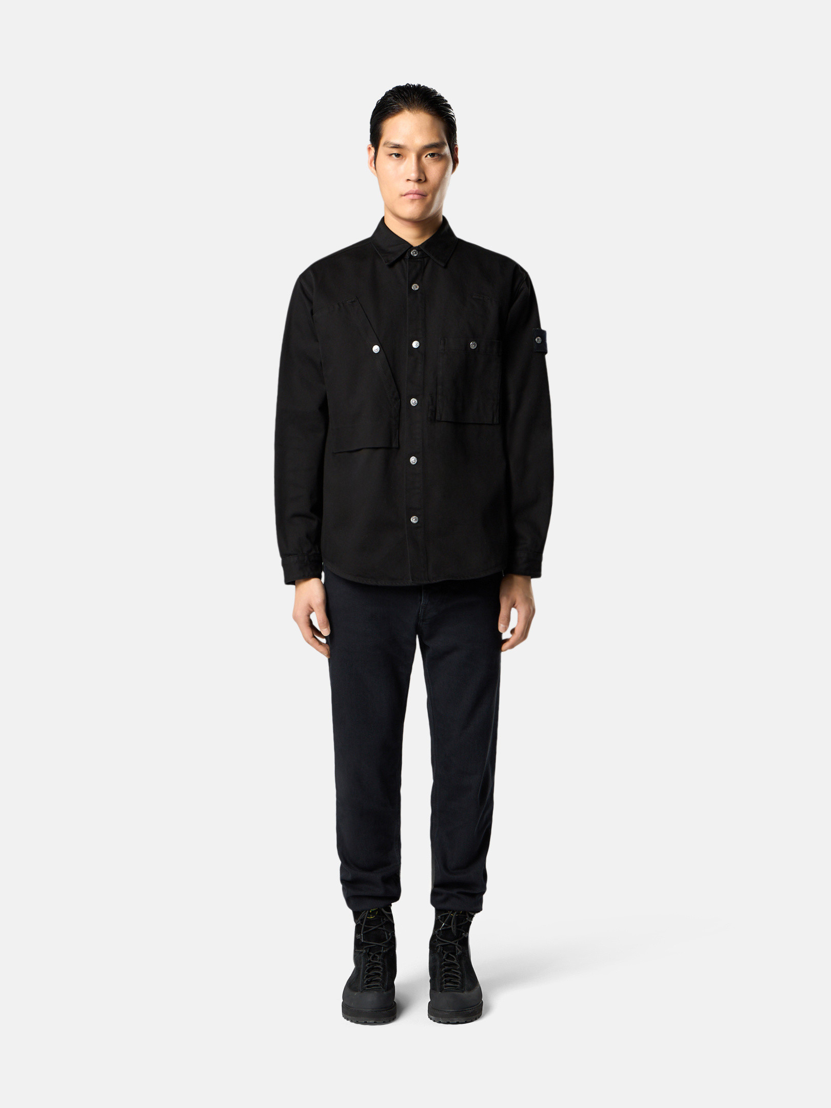 オーバーシャツ・シャツジャケット・メンズ | Stone Island