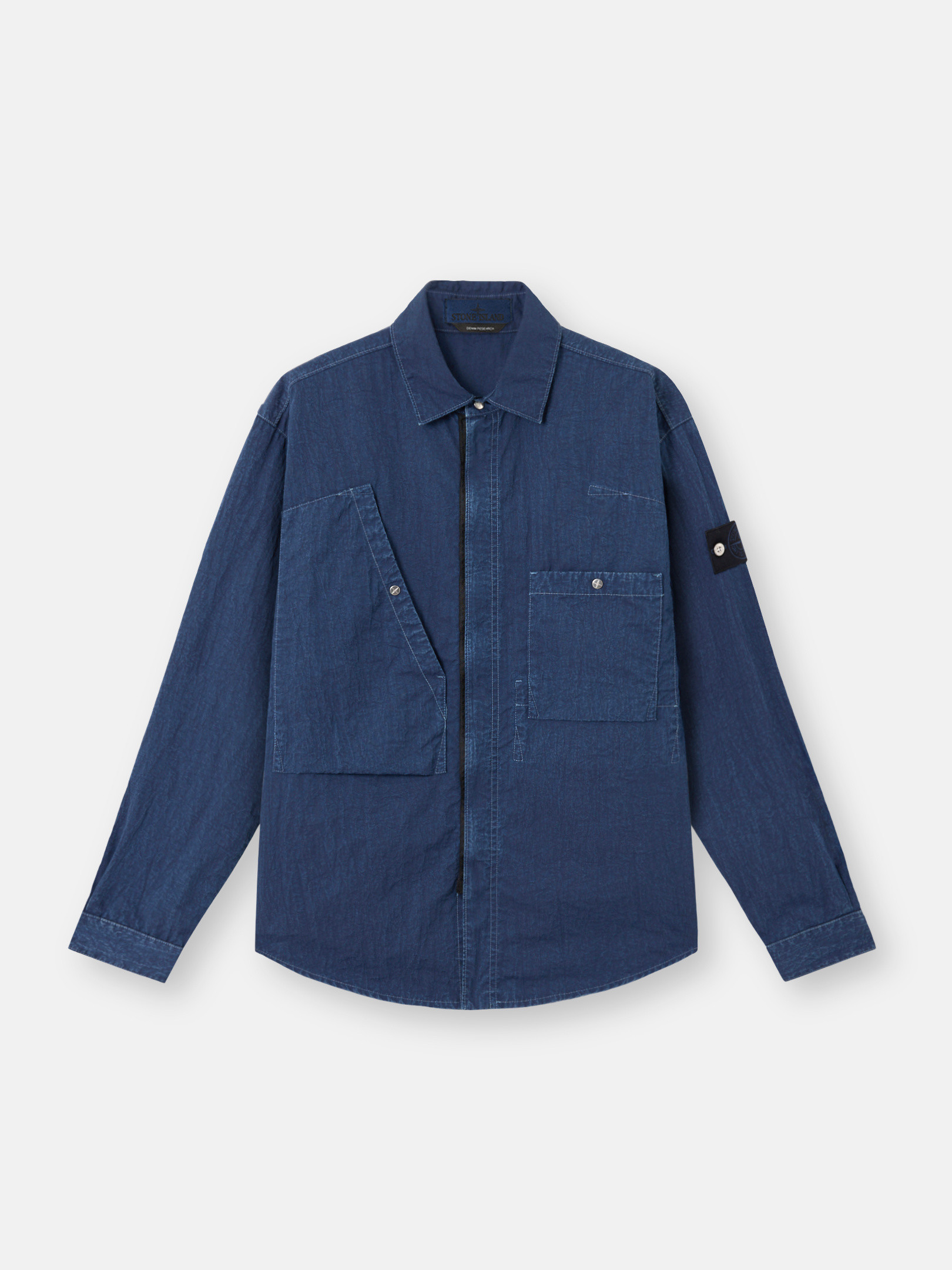 Stone  ジップアップオーバーシャツ STONE ISLAND(ストーンアイランド) 20SS 2 POCKET OVERSHIRT 2