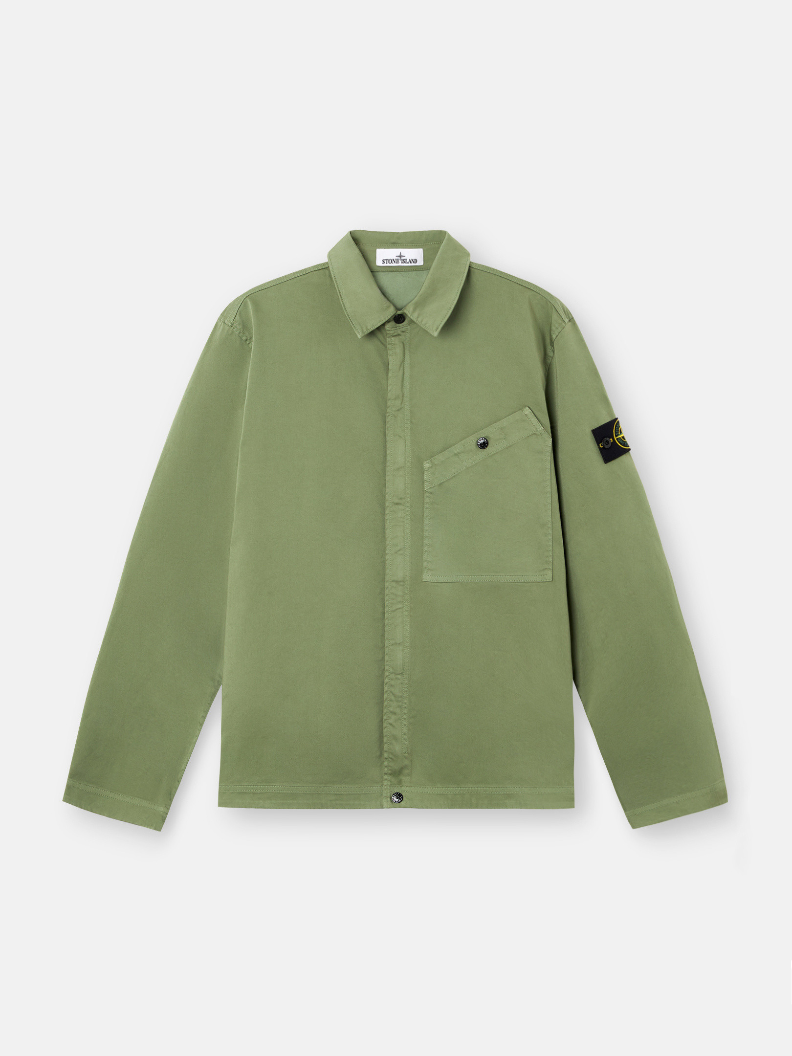 格安美品！Stone  ダークグリーン シャツジャケット CORNERSTONE コーナーストーン 22AW CASUAL JACKET ジャケット