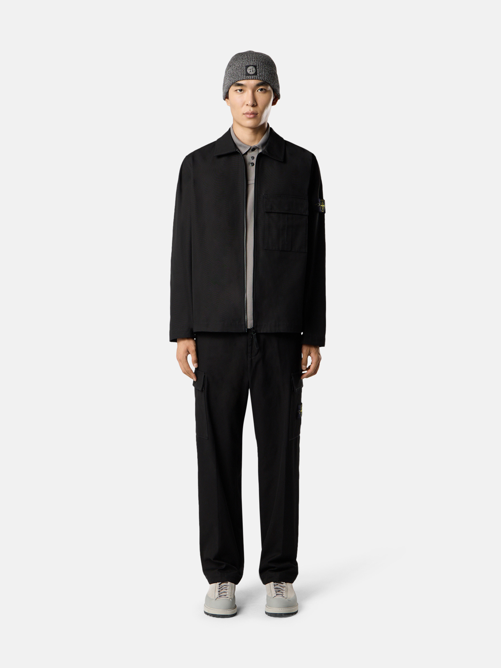 stone cotton ripstop オーバーシャツ STONE ISLAND 11412 コットン リップストップ オーバーシャツ