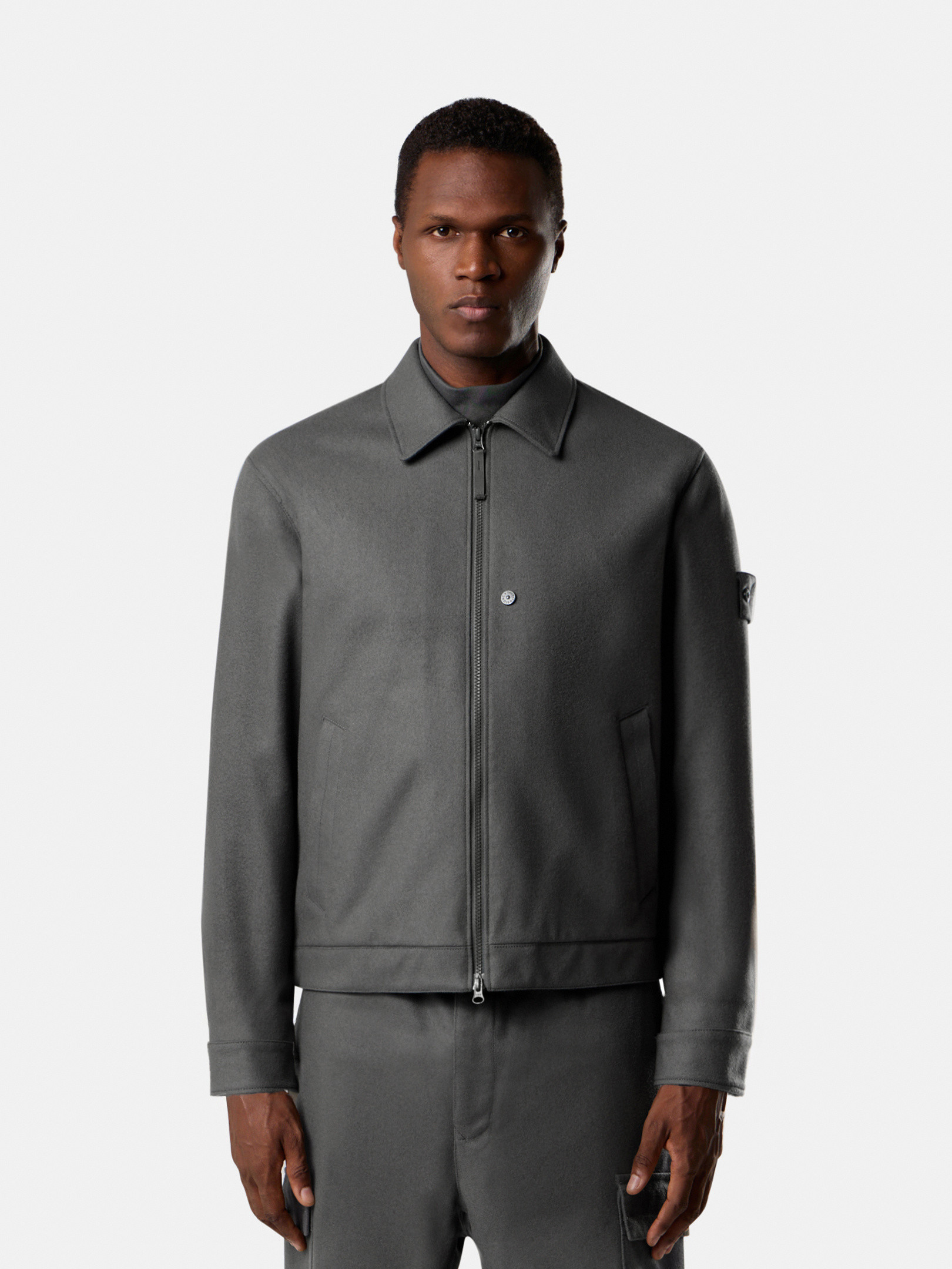 Men's overshirts, shirt jackets, long-sleeve shirts | Stone