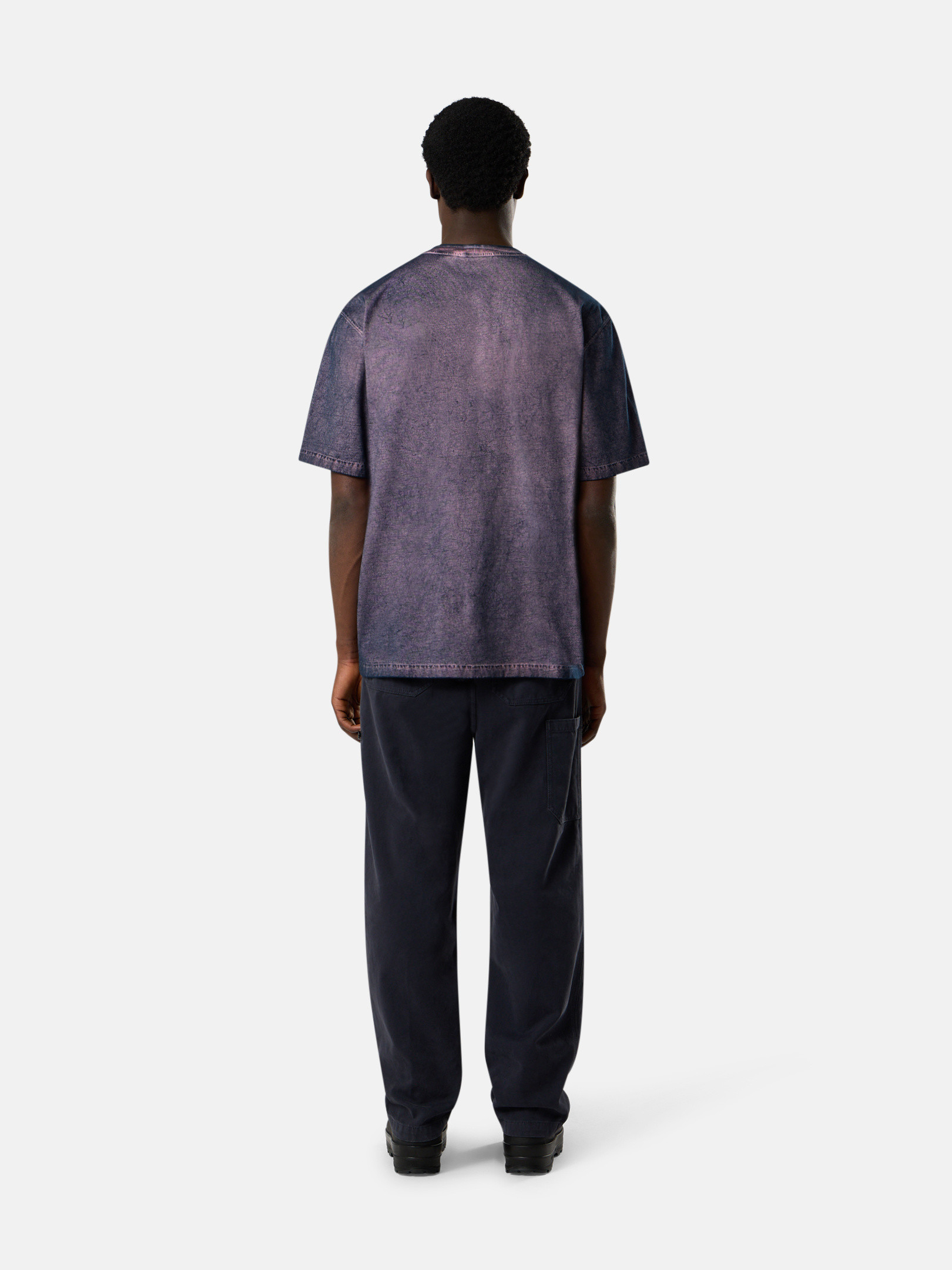 STONE  ブラック ポロシャツ SLIM FIT K2S152200005S0017V0020_C.jpg