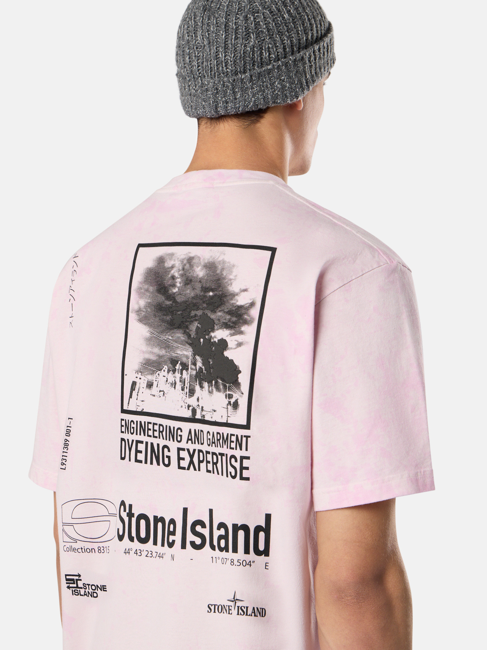 stone island tie dye t shirt