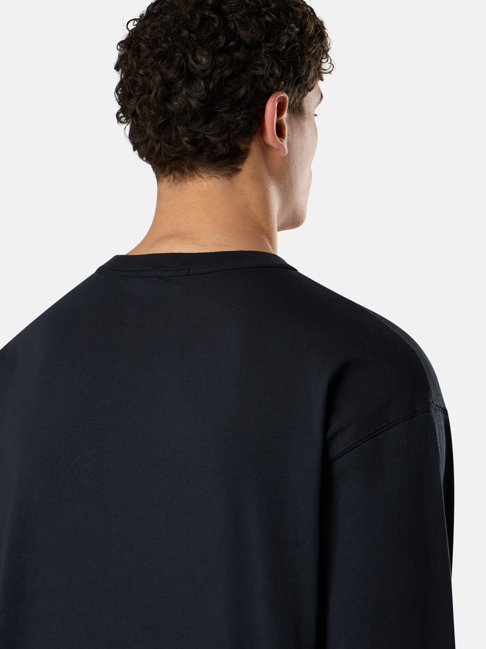 STONE ｜ (2100024 Combed Organic Cotton Jersey_Sto Navy Blue 2100024 COMBED ORGANIC COTTON JERSEY_STONE ISLAND
