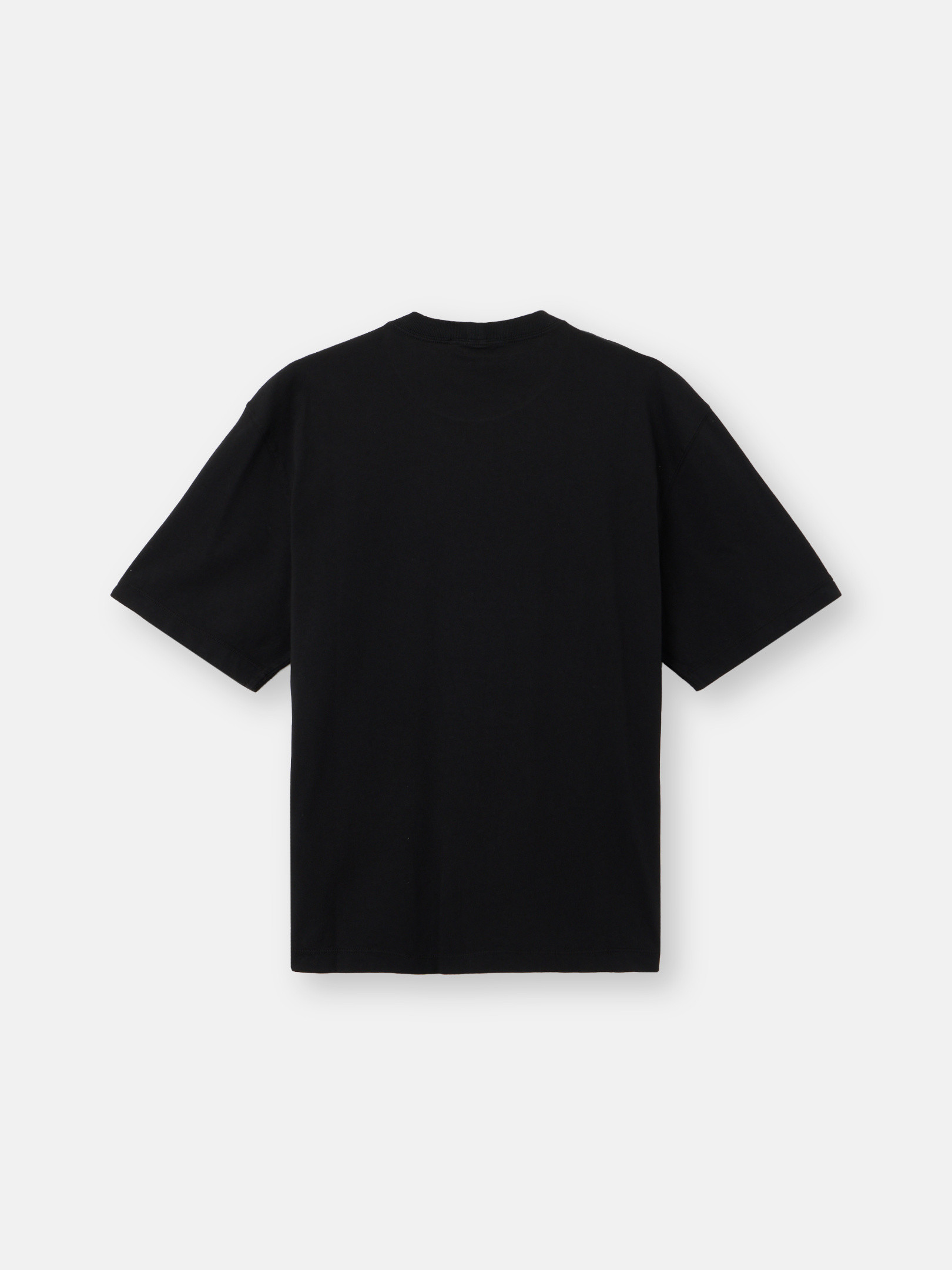 Black 2100025 COMBED ORGANIC COTTON JERSEY Regular-fit short
