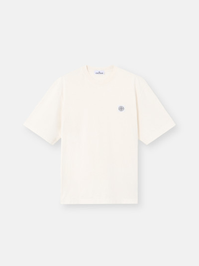 Tシャツ・カットソー STONE T-shirt with Compass logo (2100025 S0115V0093) Ivory Regular-fit short-sleeve T-shirt with Compass patch