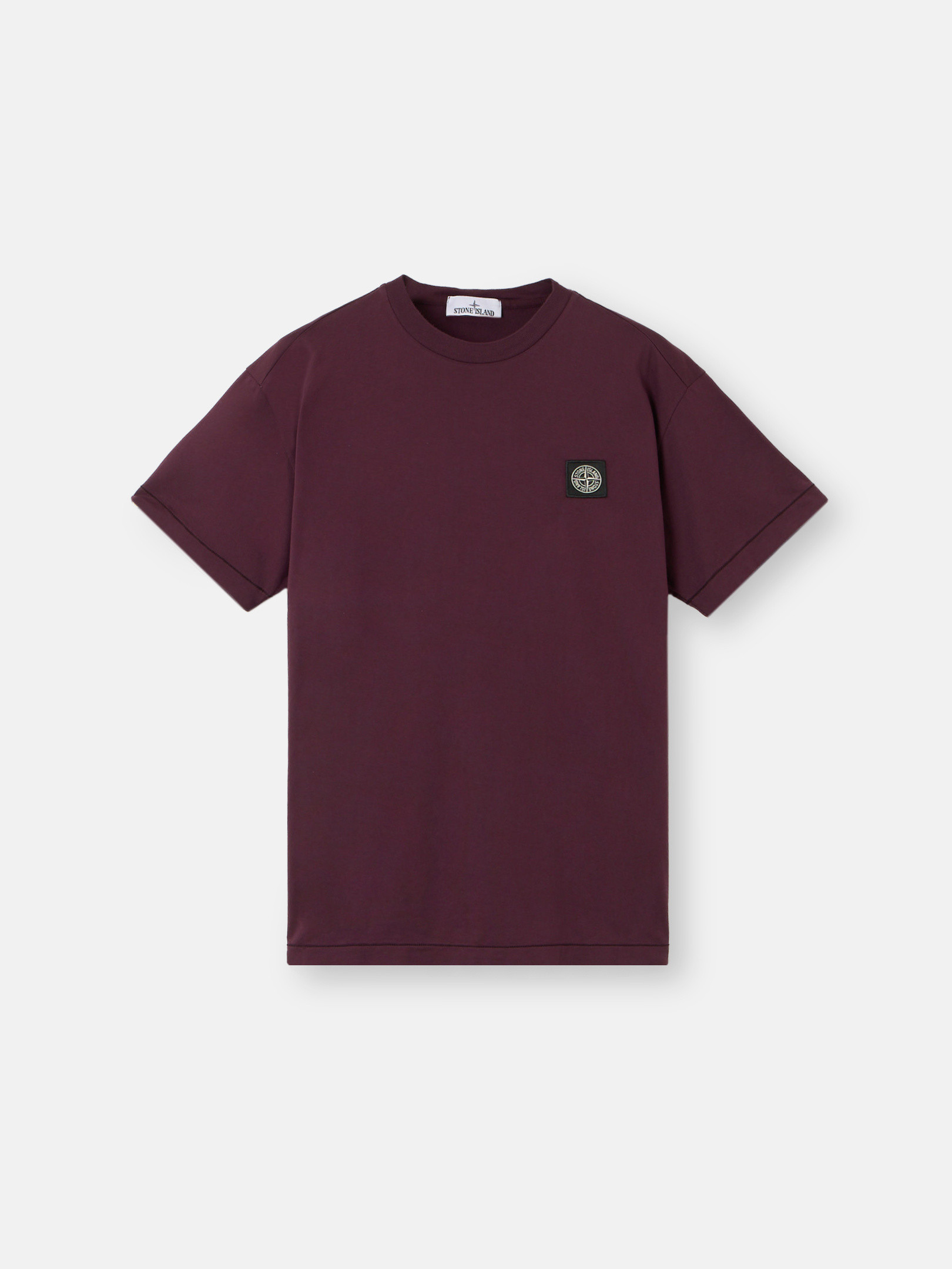 Tシャツ・カットソー STONE  Men T-shirt Black 2100034S0115 V0029 Black 2100004 COMBED ORGANIC COTTON JERSEY T-shirt with