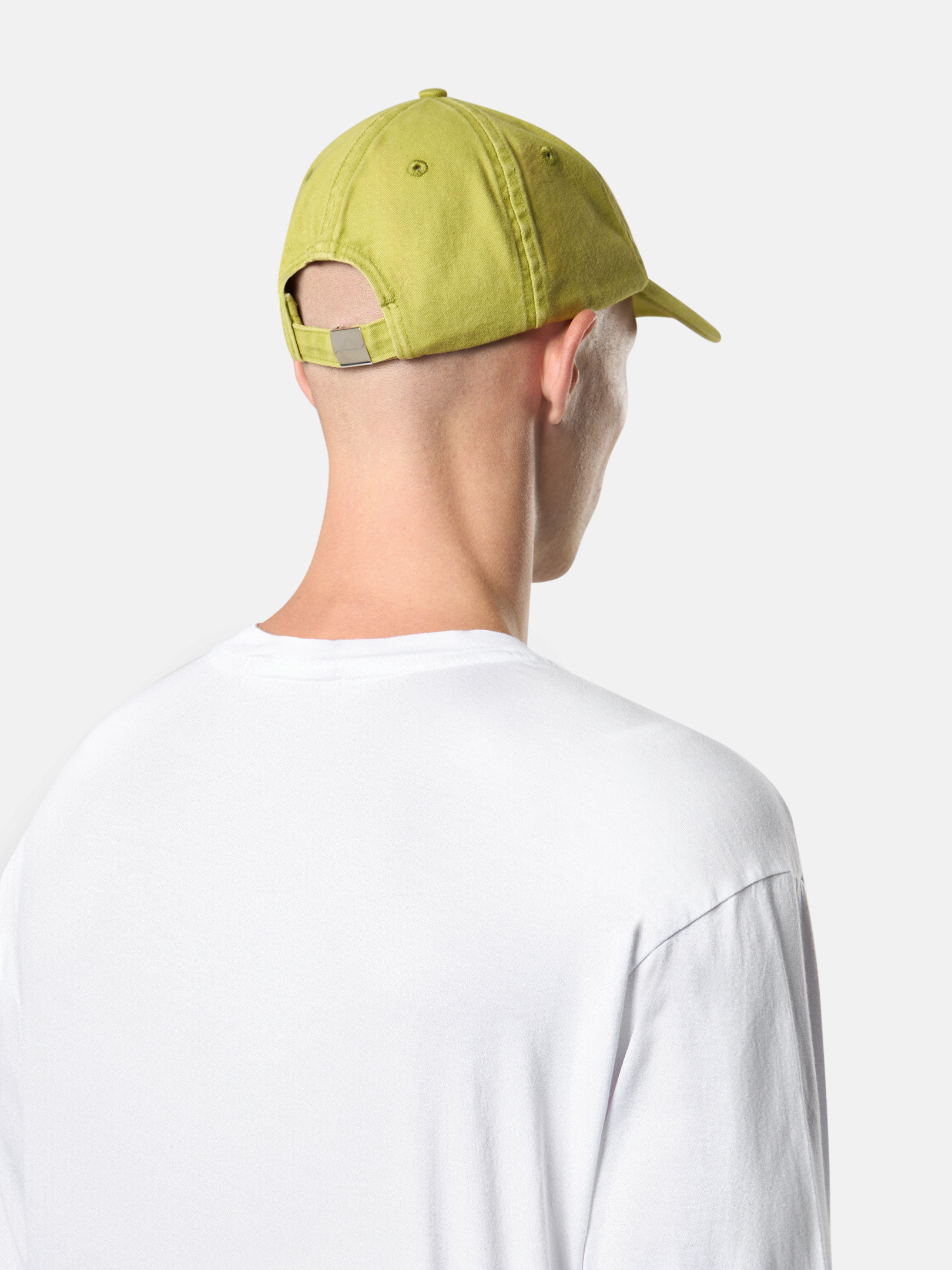 ホワイト Tシャツ ロングスリーブ スリムフィット 2100028 60/2