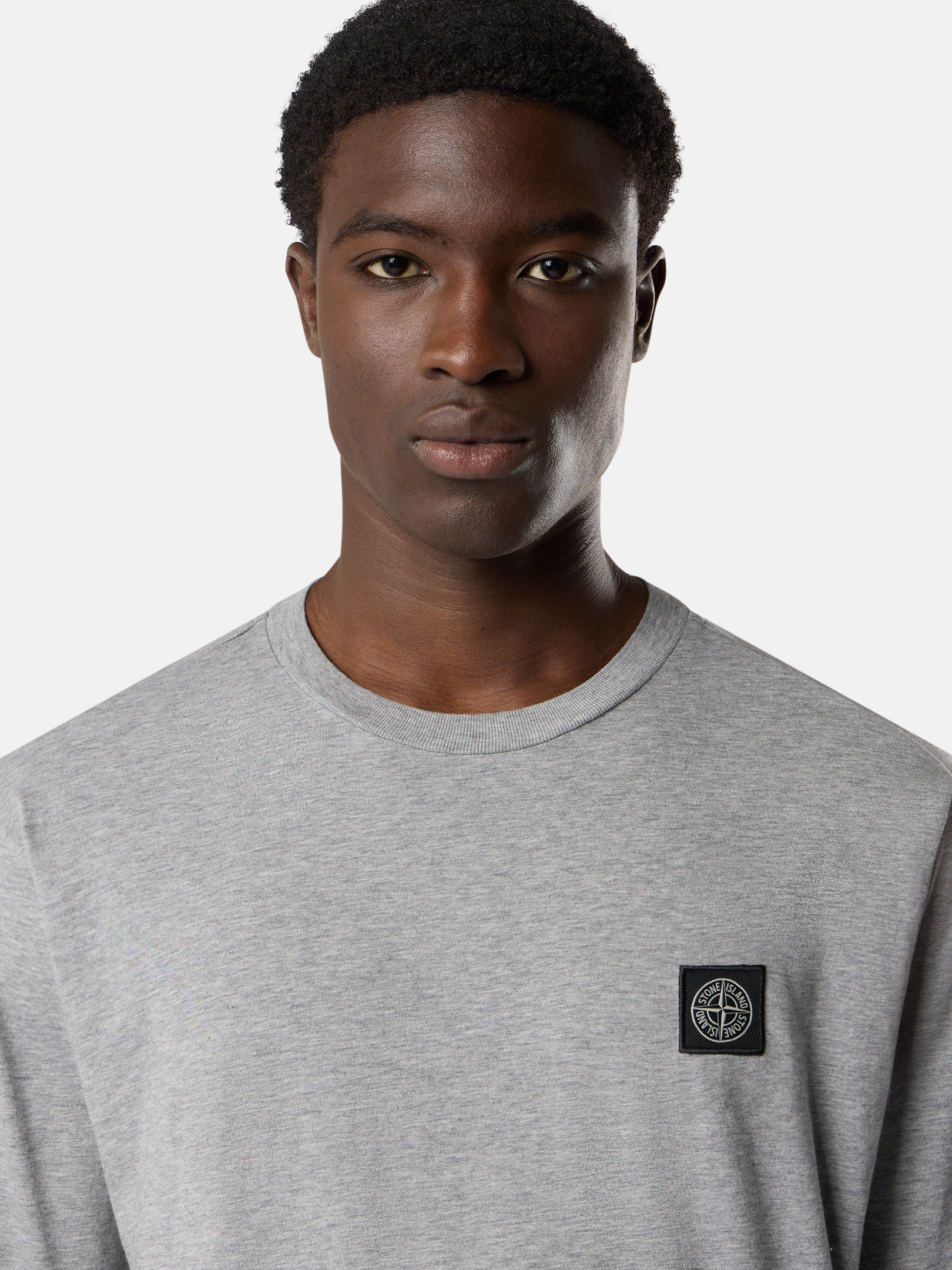 STONE  グレー ロンT STONE ISLAND（ストーン アイランド） 【並行輸入品】ストーン