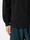 2100030 ORGANIC COTTON JERSEY 'FISSATO' EFFECT ブラック Stone Island