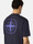 2100037 COMBED ORGANIC COTTON JERSEY Ink Blue Stone Island